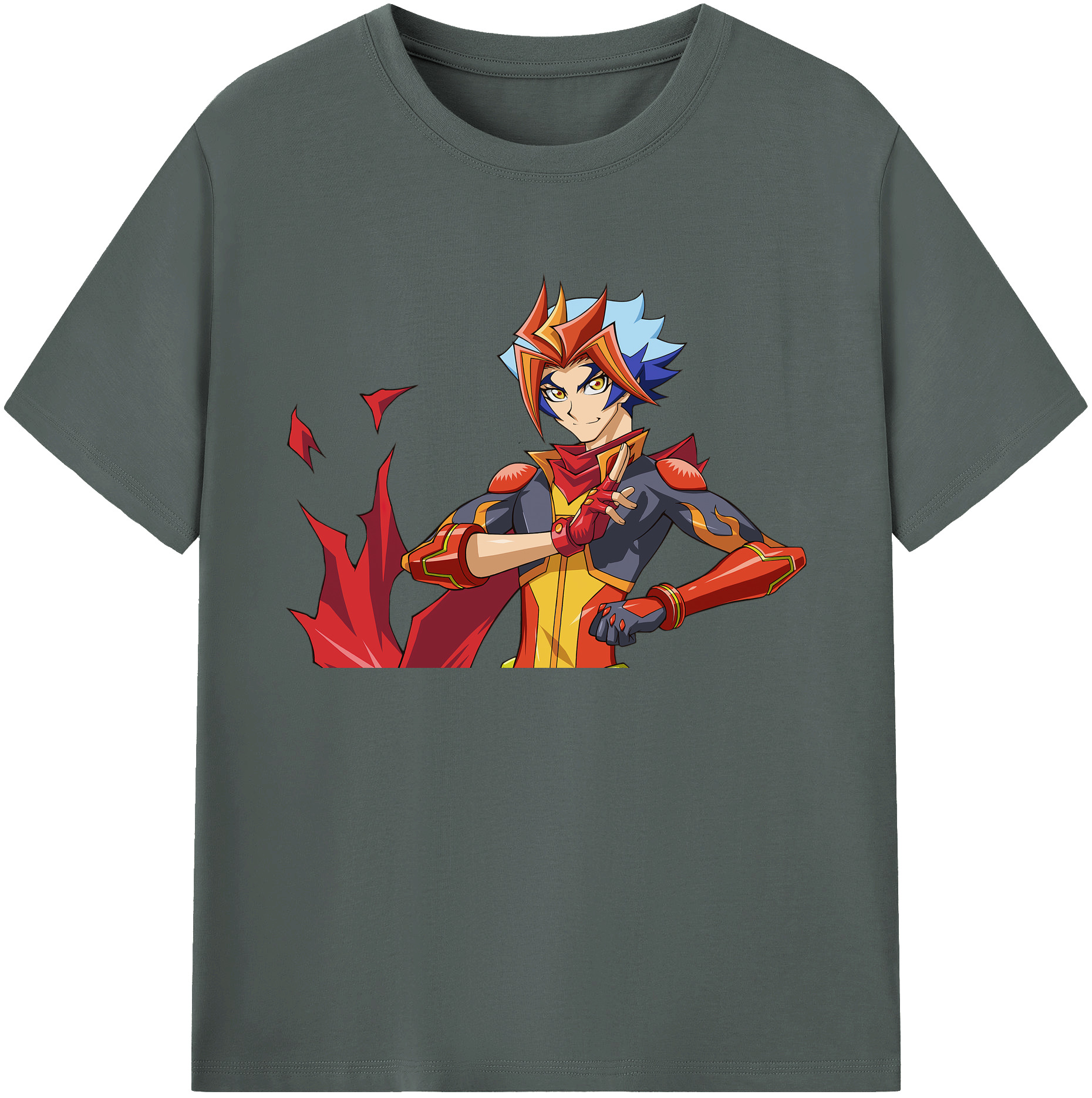 遊☆戯☆王 Yu-Gi-Oh! 綿100％ メンズ半袖Tシャツ｜肌触りやわらか＆通気性